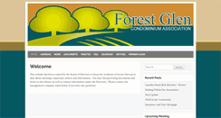 Desktop Screenshot of forestglenhoa.net